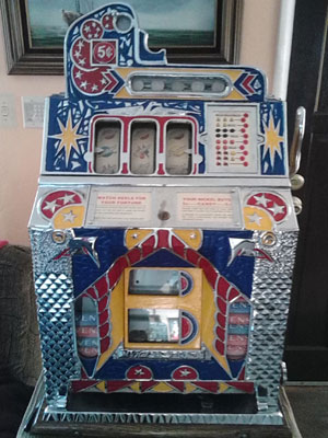 Mills FOK Antique Slot Machine